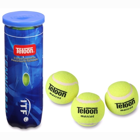 Купить Мяч для большого тенниса Teloon 616Т Р3  (3 шт) в Новозыбкове 