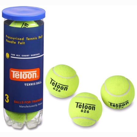 Купить Мяч для большого тенниса Teloon 626Т Р3  (3 шт) в Новозыбкове 