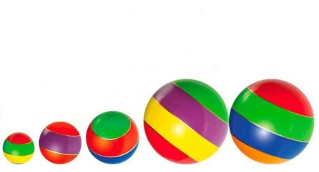 Купить Мячи резиновые (комплект из 5 мячей различного диаметра) в Новозыбкове 