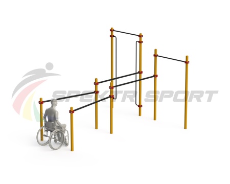 Купить Спортивный комплекс для инвалидов-колясочников WRK-D19_76mm в Новозыбкове 