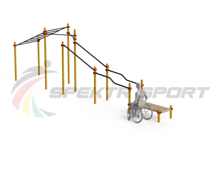Купить Спортивный комплекс для инвалидов-колясочников WRK-D22_76mm в Новозыбкове 