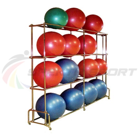 Купить Стеллаж для гимнастических мячей 16 шт в Новозыбкове 
