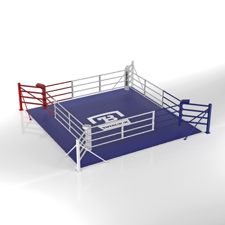 Купить Ринг боксерский напольный Totalbox на упорах 6х6м в Новозыбкове 