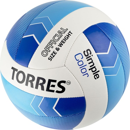 Купить Мяч волейбольный Torres Simple Color любительский р.5 в Новозыбкове 